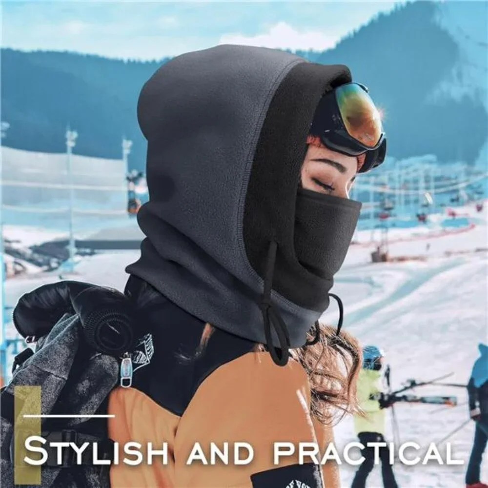 Unisex Balaclava Face Mask Windproof Fleece Ski Mask Winter Neck and Face Warmer